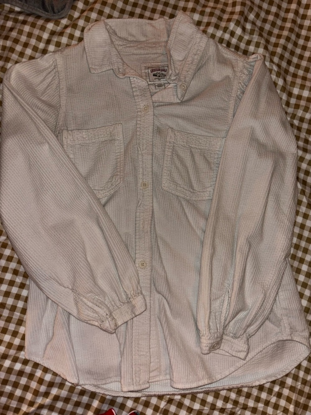 Corduroy Button-Up Shirt